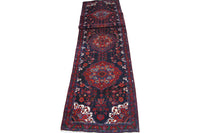 Loper Perzisch Tapijt - Nomadisch - 525 x 118 cm - blauw