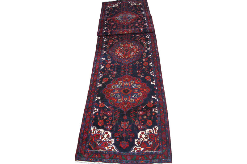 Loper Perzisch Tapijt - Nomadisch - 525 x 118 cm - blauw