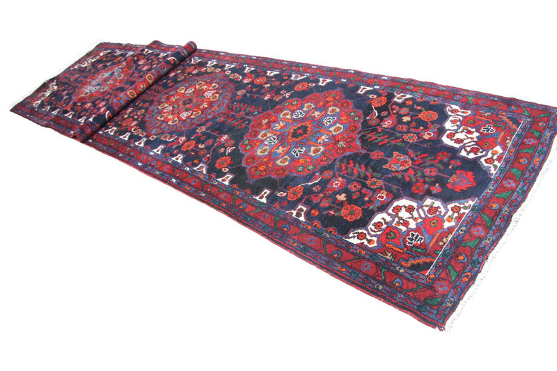 Loper Perzisch Tapijt - Nomadisch - 525 x 118 cm - blauw