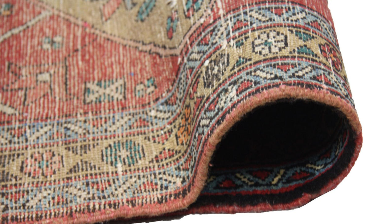 Loper Perzisch Tapijt - Nomadisch - 340 x 102 cm - rood