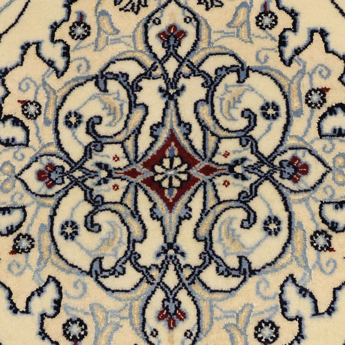 Perzisch tapijt - Nain - Koninklijk - Koninklijke - 159 x 108 cm - beige