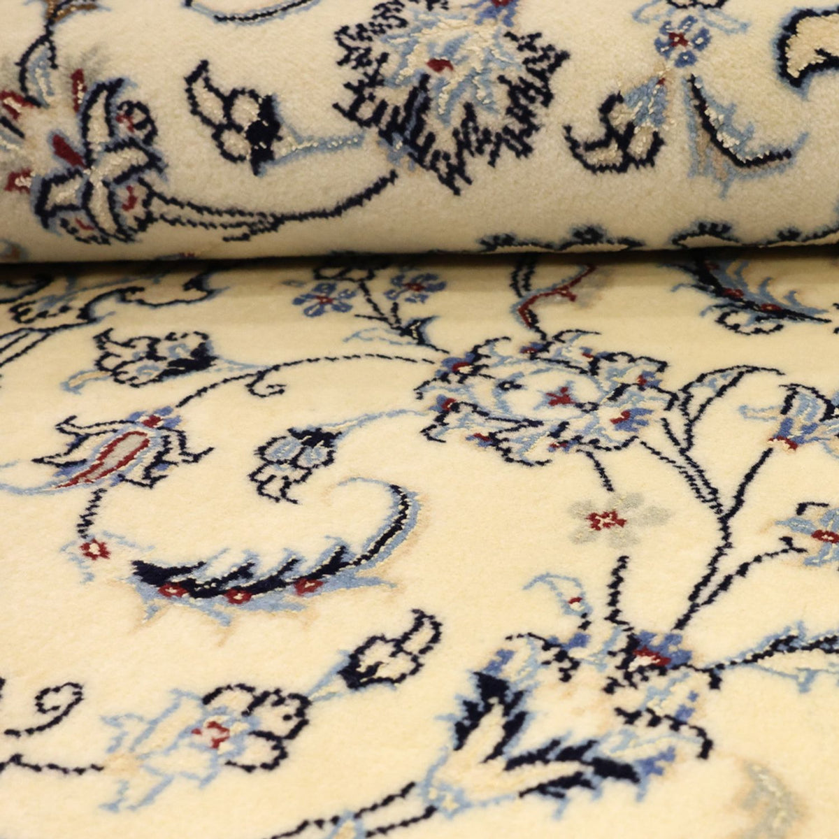 Perzisch tapijt - Nain - Koninklijk - Koninklijke - 159 x 108 cm - beige