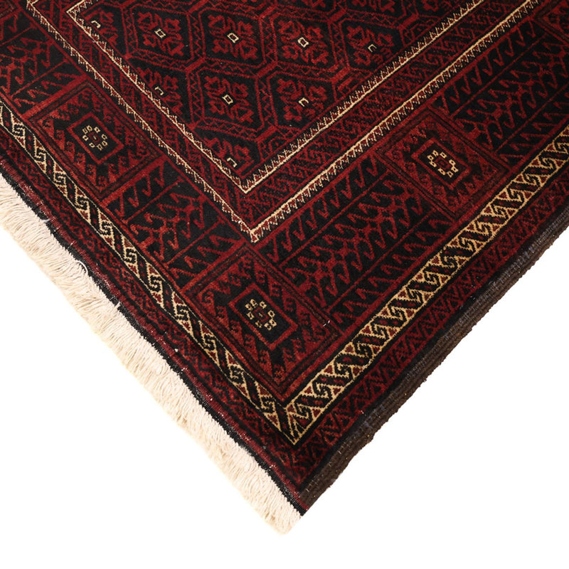 Loper Baluch tapijt - 203 x 101 cm - donkerrood