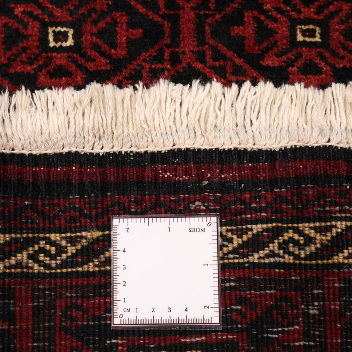 Loper Baluch tapijt - 203 x 101 cm - donkerrood