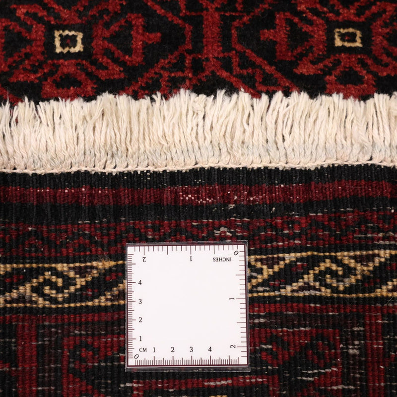Loper Baluch tapijt - 203 x 101 cm - donkerrood