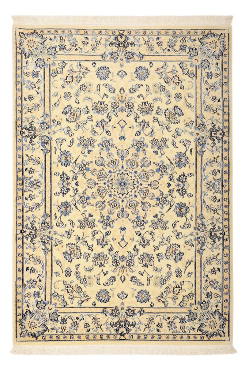 Perzisch tapijt - Nain - Koninklijk - Koninklijke - 156 x 105 cm - beige