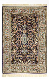 Perzisch tapijt - Isfahan - Premium - Zijden halsketting - 170 x 112 cm - donker beige