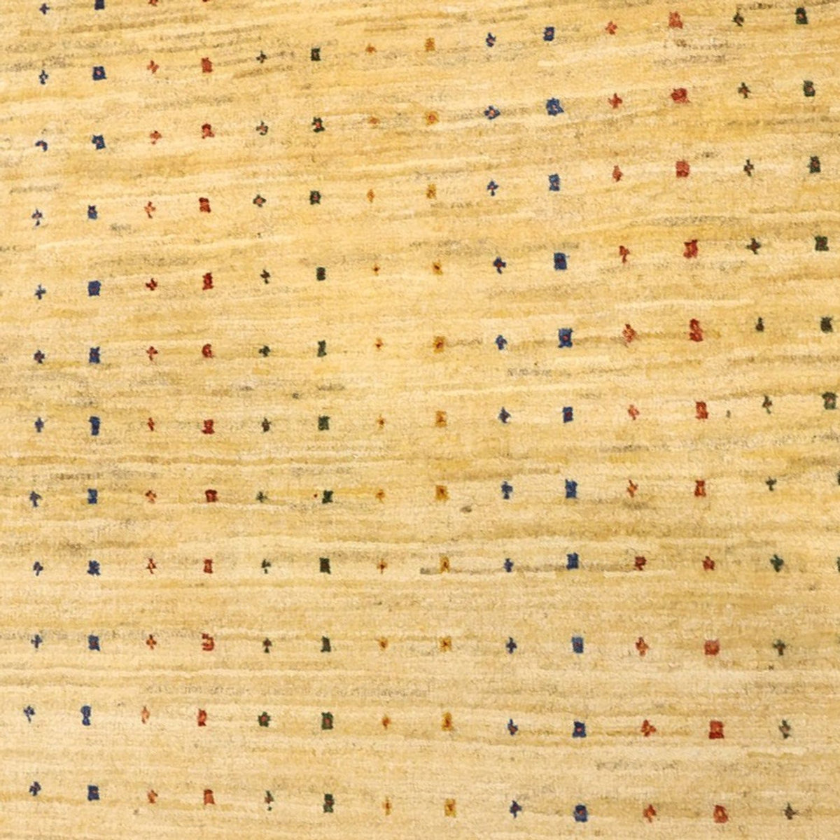 Gabbeh Tapijt - Kashkuli Perzisch - 174 x 115 cm - licht beige