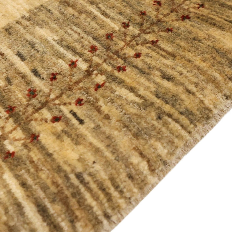 Gabbeh Tapijt - Kashkuli Perzisch - 174 x 115 cm - licht beige