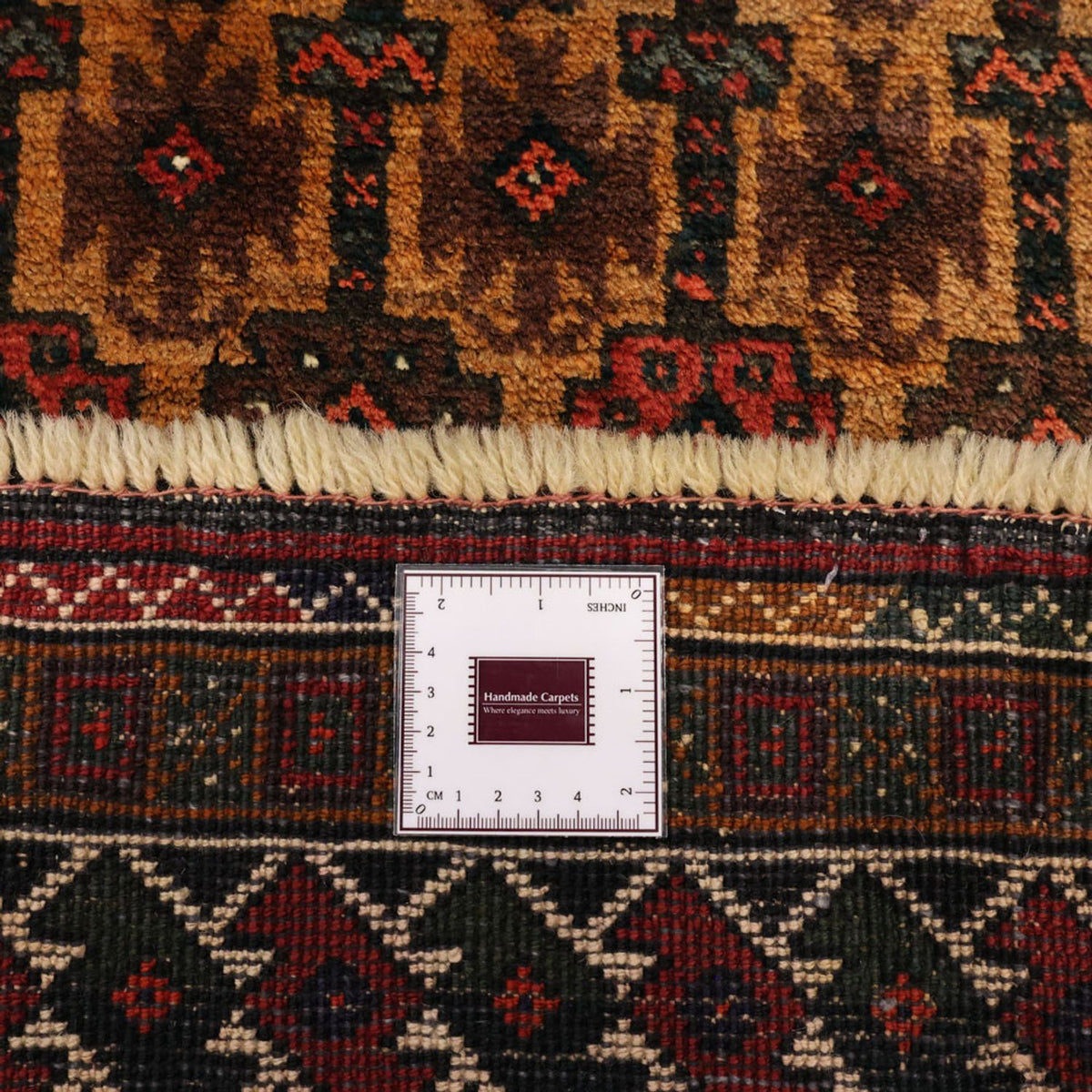 Loper Baluch tapijt - 230 x 120 cm - bruin