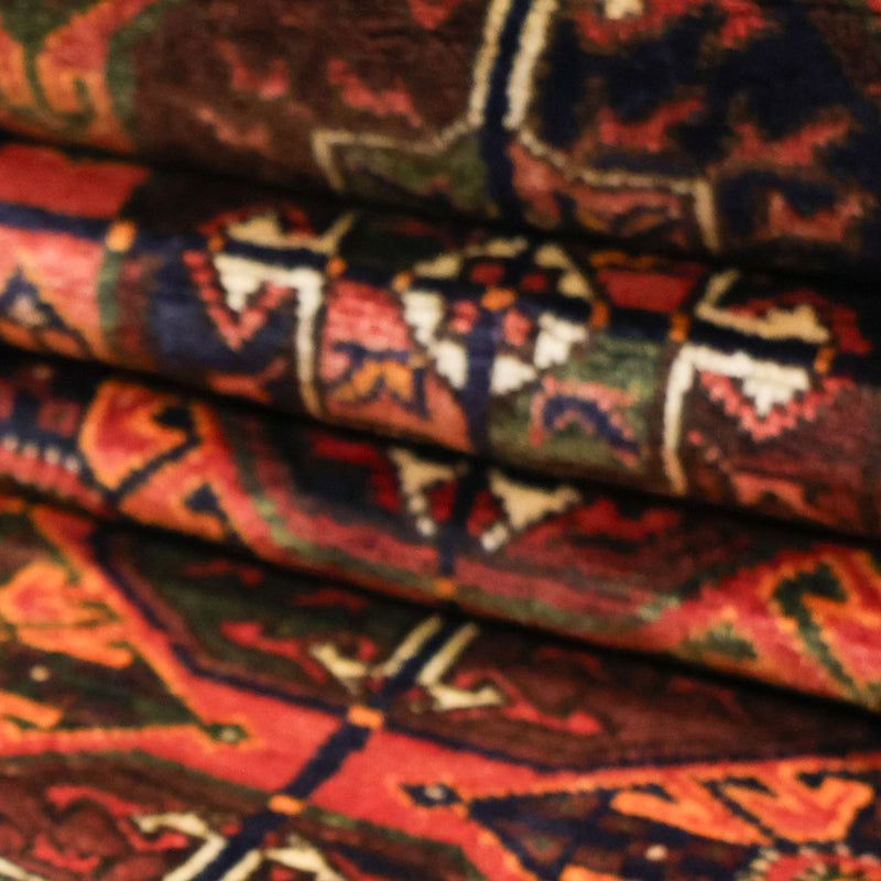 Loper Baluch tapijt - 254 x 117 cm - bruin