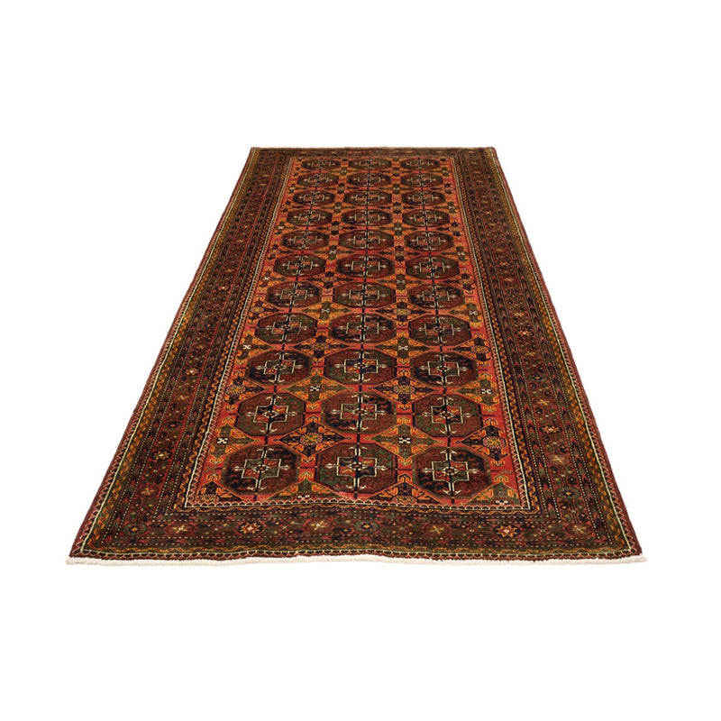 Loper Baluch tapijt - 254 x 117 cm - bruin