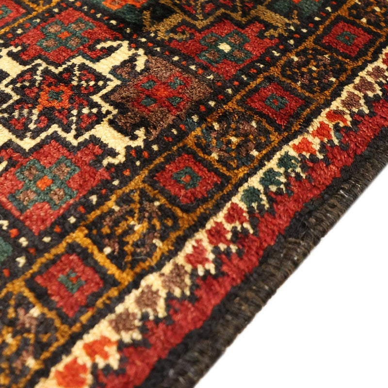 Loper Baluch tapijt - 297 x 107 cm - donkerrood