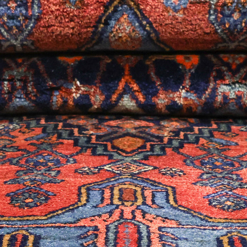 Perzisch tapijt - Bijar - 257 x 143 cm - donkerrood