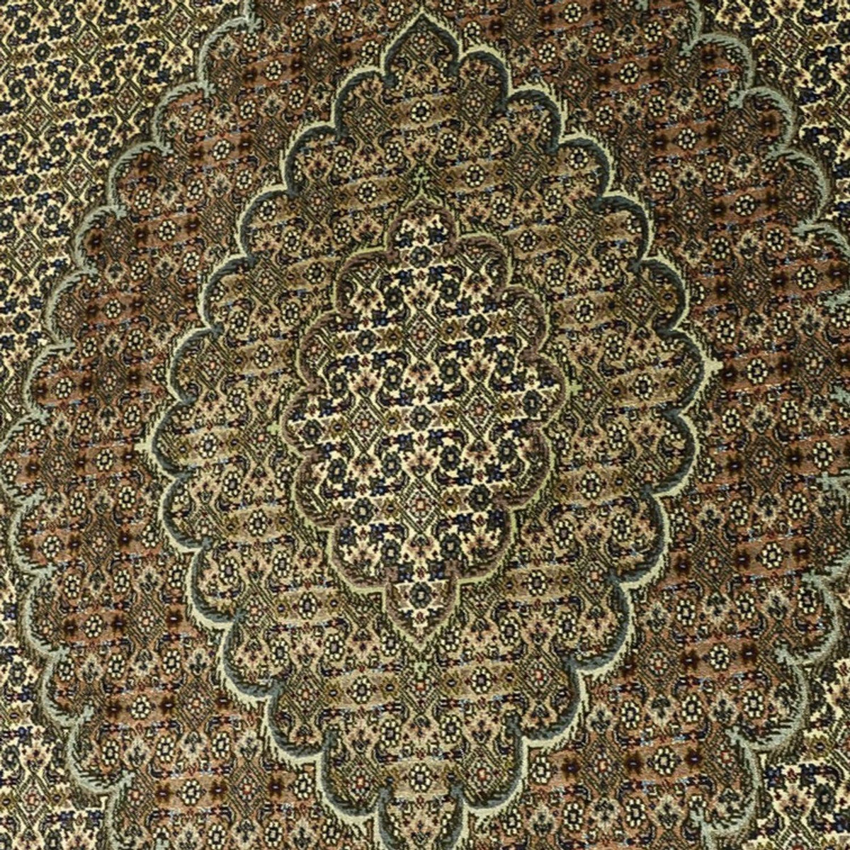 Perzisch tapijt - Tabriz - Royal - Koninklijke - 309 x 199 cm - zilver
