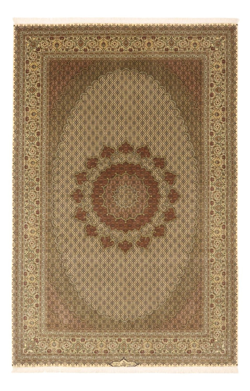 Perzisch tapijt - Tabriz - Royal - Koninklijke - 305 x 200 cm - zand