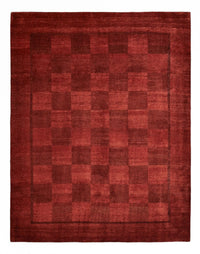 Gabbeh tapijt - Perzisch - 327 x 259 cm - donkerrood