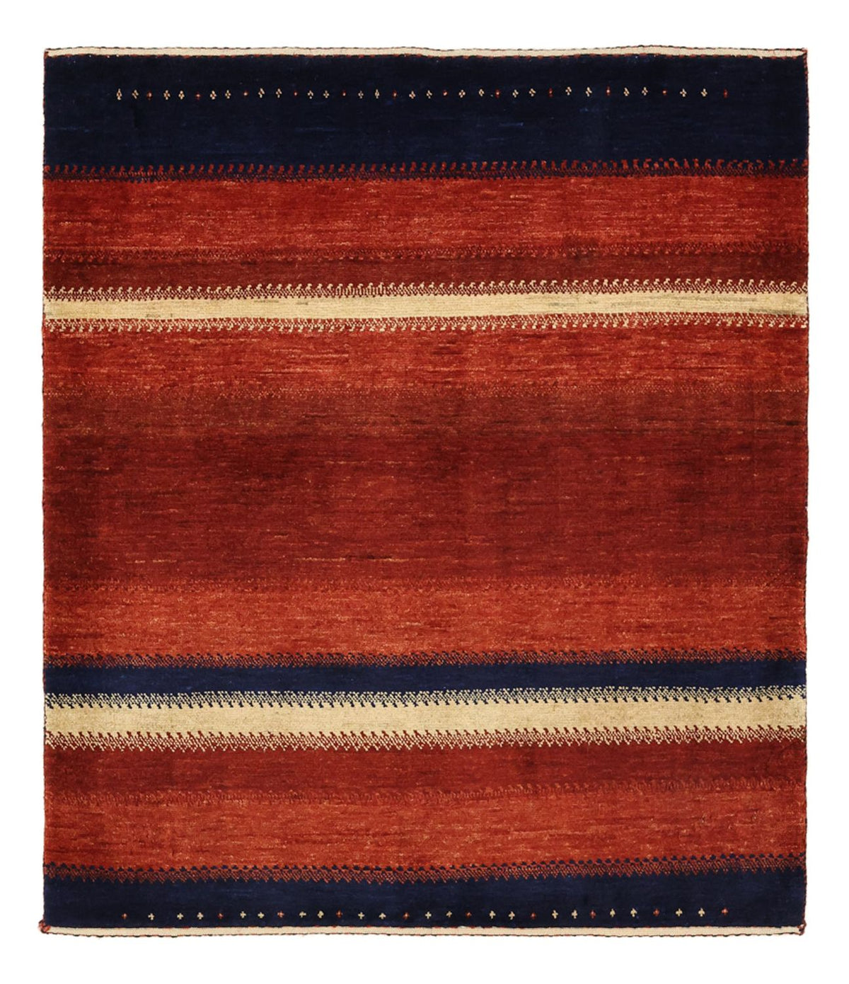 Gabbeh Tapijt - Kashkuli Perzisch - 109 x 96 cm - veelkleurig