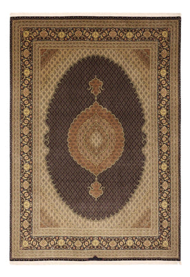 Perzisch tapijt - Tabriz - Royal - Koninklijke - 350 x 249 cm - donkerbruin