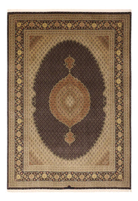 Perzisch tapijt - Tabriz - Royal - Koninklijke - 350 x 249 cm - donkerbruin