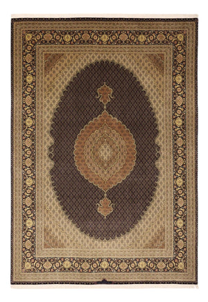 Perzisch tapijt - Tabriz - Royal - Koninklijke - 350 x 249 cm - donkerbruin