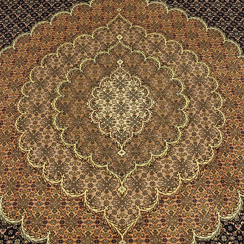 Perzisch tapijt - Tabriz - Royal - Koninklijke - 350 x 249 cm - donkerbruin