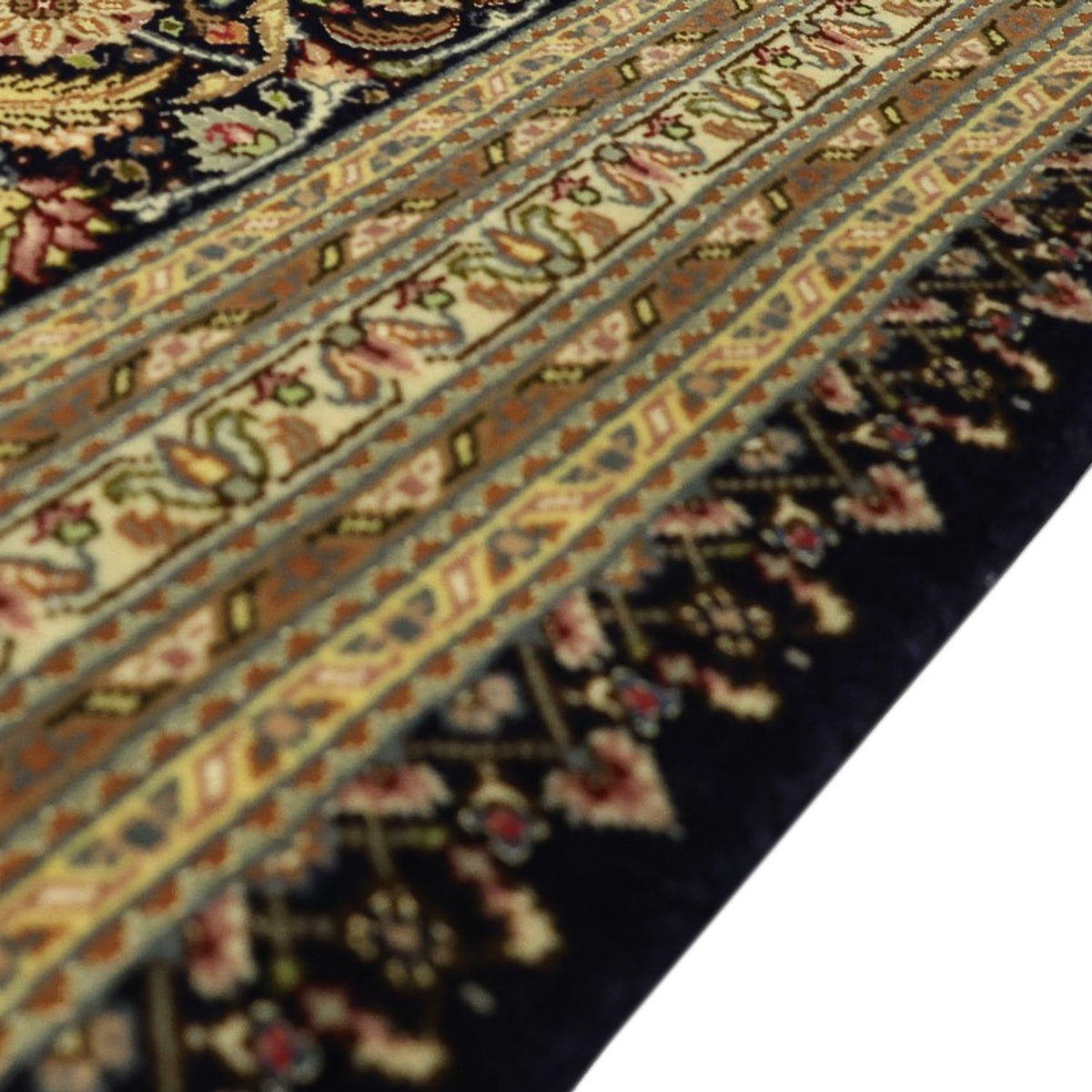 Perzisch tapijt - Tabriz - Royal - Koninklijke - 350 x 249 cm - donkerbruin