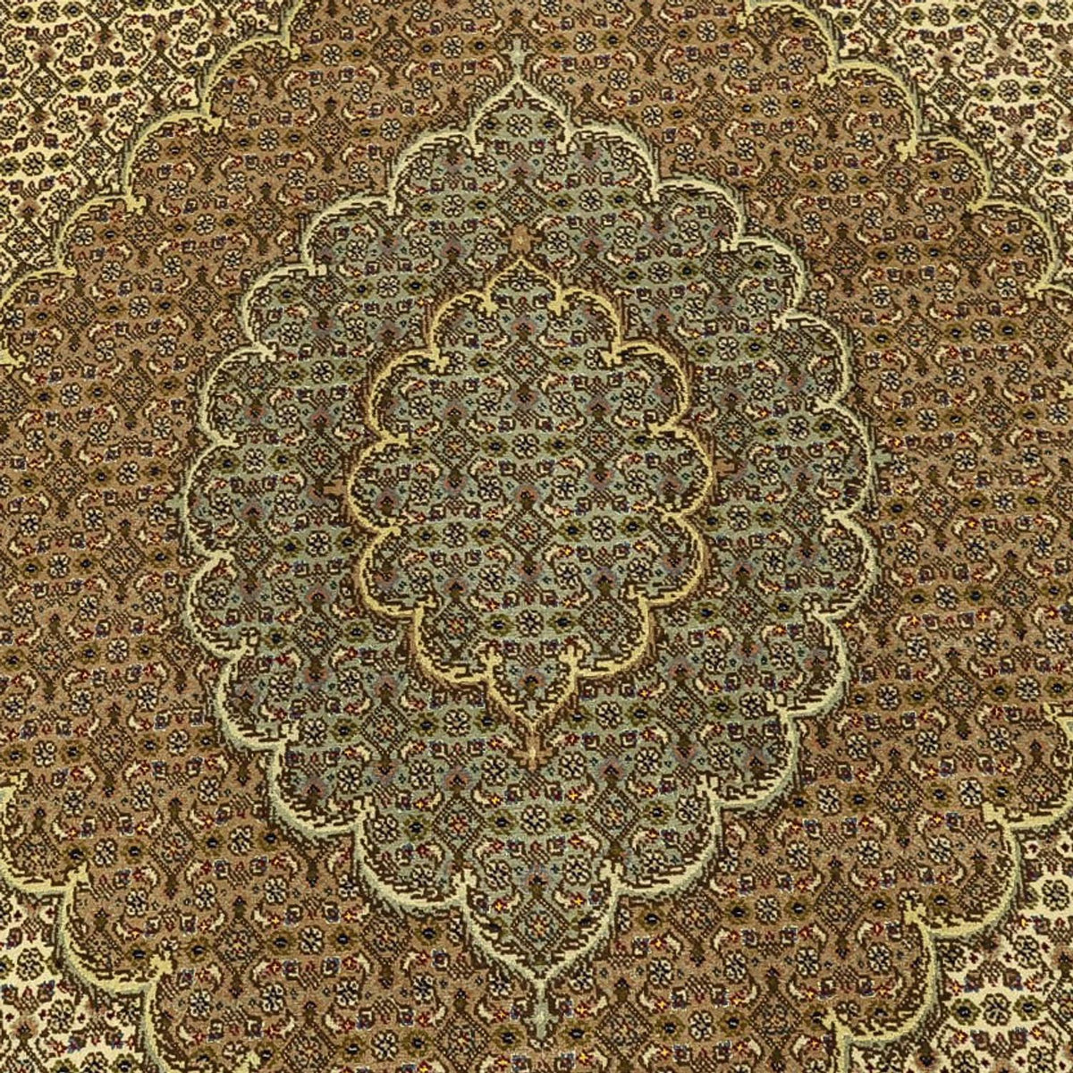 Perzisch tapijt - Tabriz - Royal - Koninklijke - 302 x 200 cm - donker beige