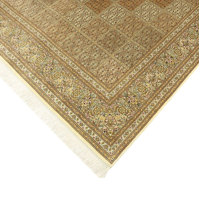 Perzisch tapijt - Tabriz - Royal - Koninklijke - 207 x 151 cm - donker beige
