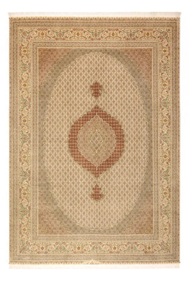 Perzisch tapijt - Tabriz - Royal - Koninklijke - 357 x 248 cm - licht beige