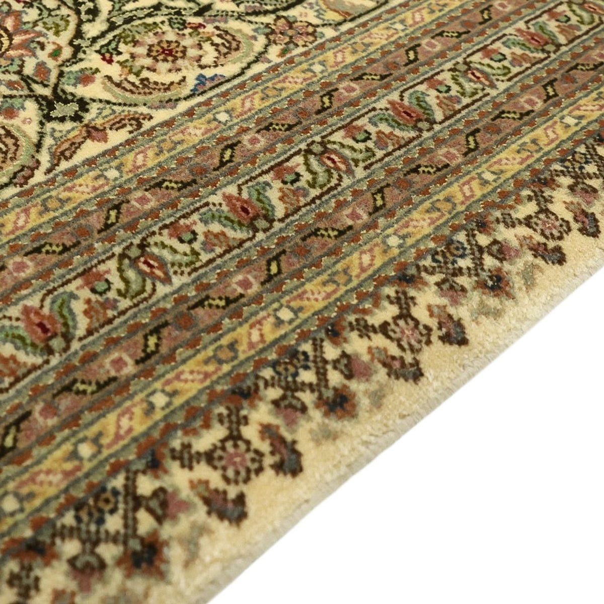 Perzisch tapijt - Tabriz - Royal - Koninklijke - 357 x 248 cm - licht beige
