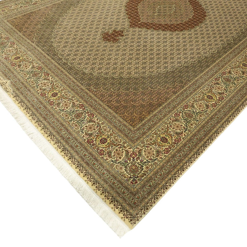 Perzisch tapijt - Tabriz - Royal - Koninklijke - 357 x 248 cm - licht beige