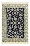 Nain - 9La Tapijt 78x114cm - Perzisch tapijt - Rechthoekig / Donkerblauw / 78 x 114 cm Rechthoekig