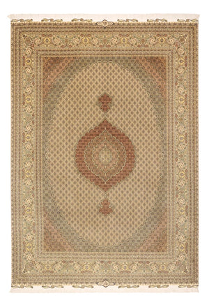 Perzisch tapijt - Tabriz - Royal - Koninklijke - 351 x 250 cm - donker beige