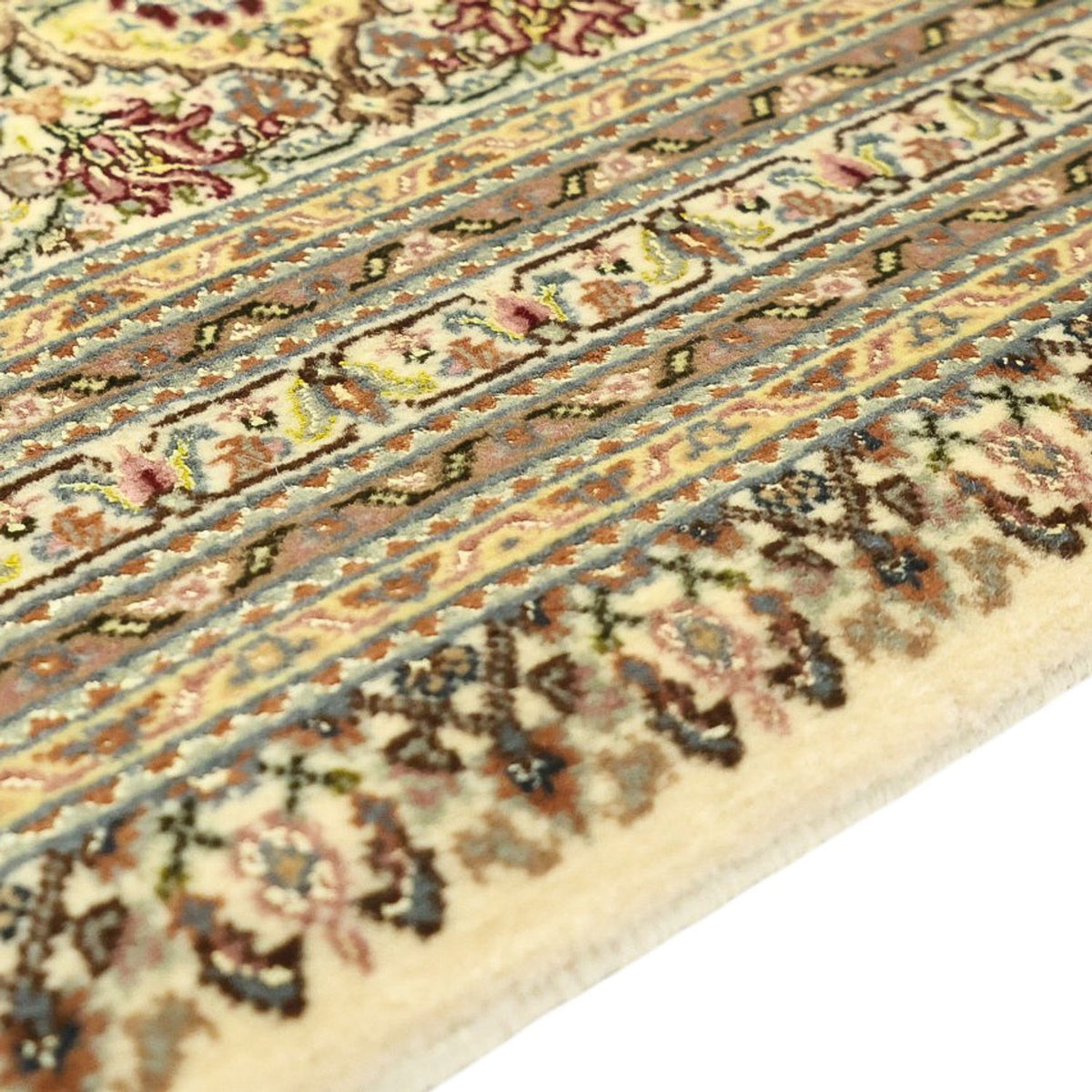 Perzisch tapijt - Tabriz - Royal - Koninklijke - 351 x 250 cm - donker beige