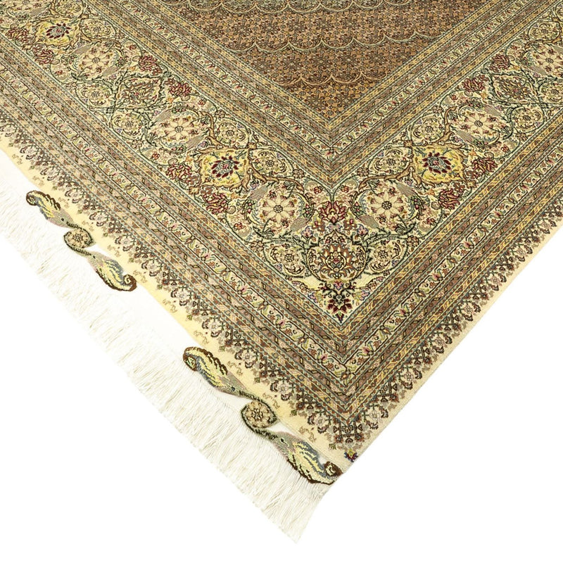 Perzisch tapijt - Tabriz - Royal - Koninklijke - 351 x 250 cm - donker beige