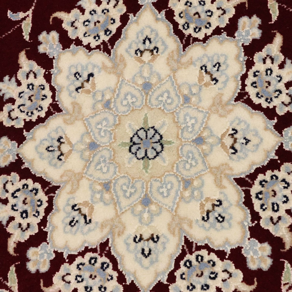 Perzisch tapijt - Nain - Koninklijk - Koninklijke - 152 x 100 cm - rood