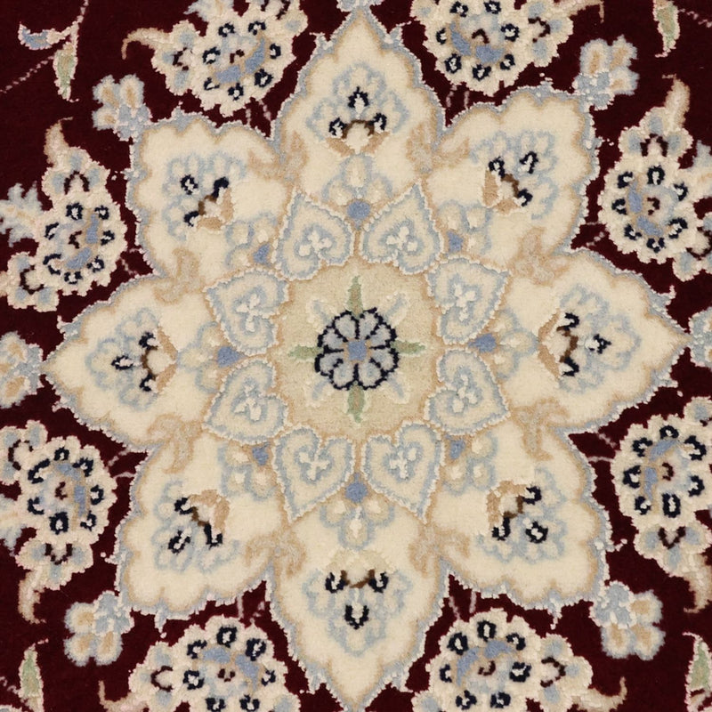 Perzisch tapijt - Nain - Koninklijk - Koninklijke - 152 x 100 cm - rood