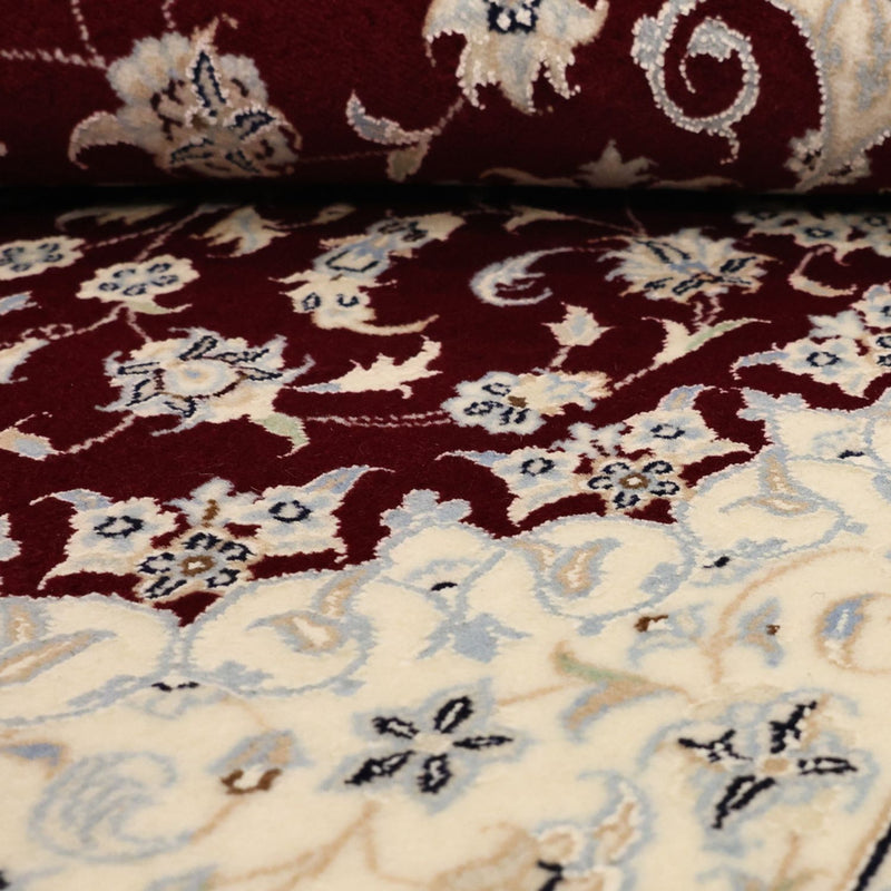 Perzisch tapijt - Nain - Koninklijk - Koninklijke - 152 x 100 cm - rood