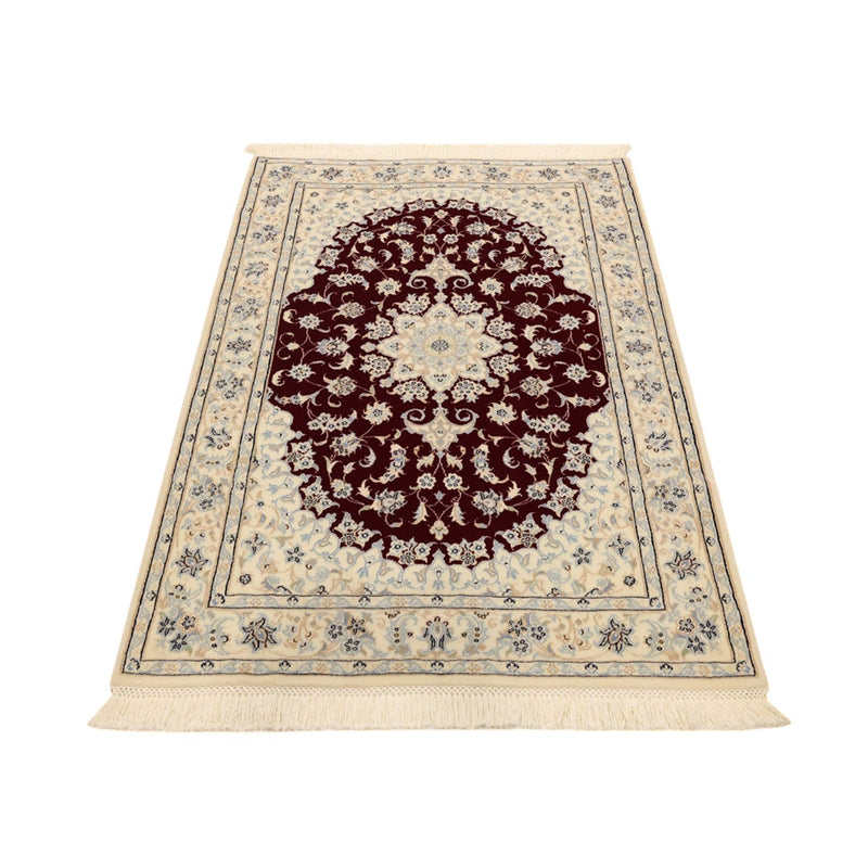 Perzisch tapijt - Nain - Koninklijk - Koninklijke - 152 x 100 cm - rood