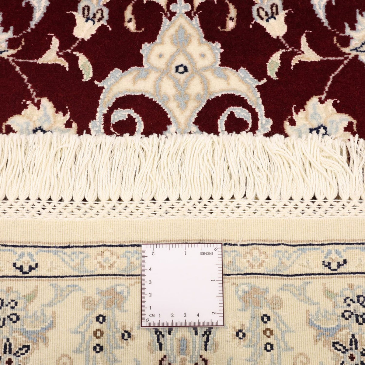 Perzisch tapijt - Nain - Koninklijk - Koninklijke - 152 x 100 cm - rood