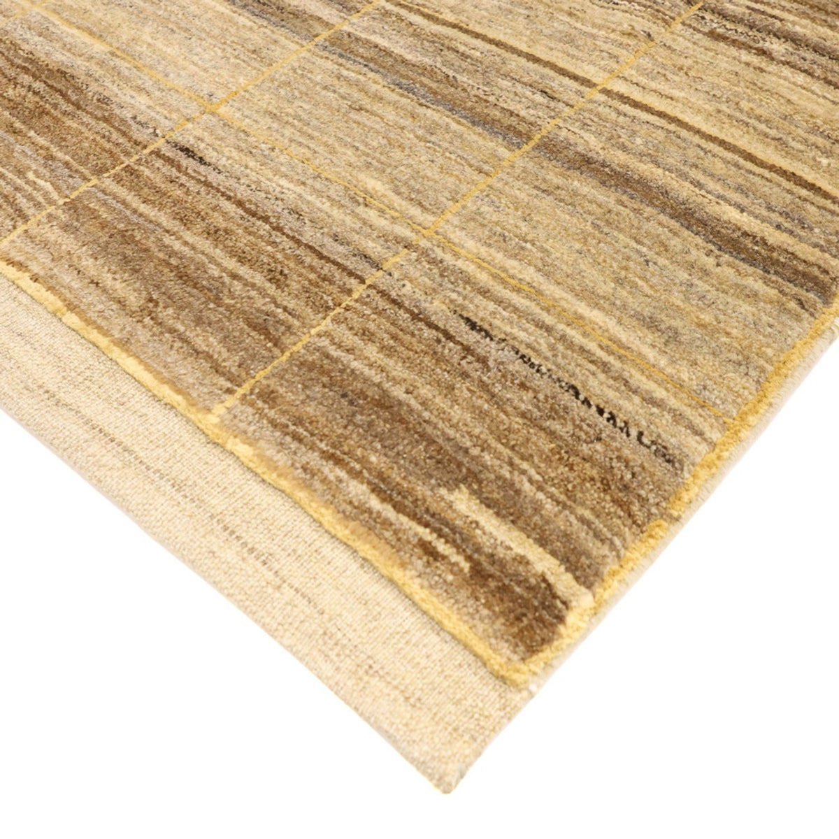 Gabbeh Tapijt - Loribaft Perzisch - 141 x 104 cm - beige