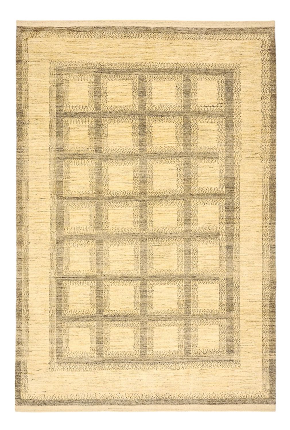 Gabbeh Tapijt - Loribaft Perzisch - 277 x 199 cm - licht beige