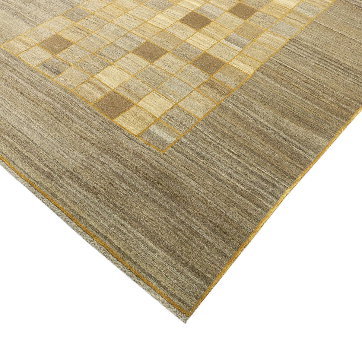 Gabbeh Tapijt - Loribaft Perzisch - 290 x 205 cm - donker beige