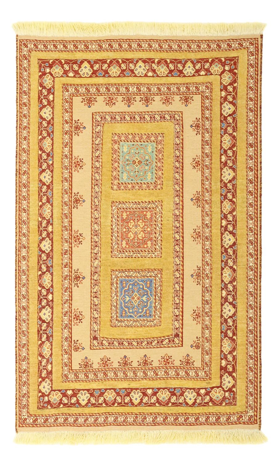 Kelim tapijt - Oosters - 124 x 78 cm - licht beige