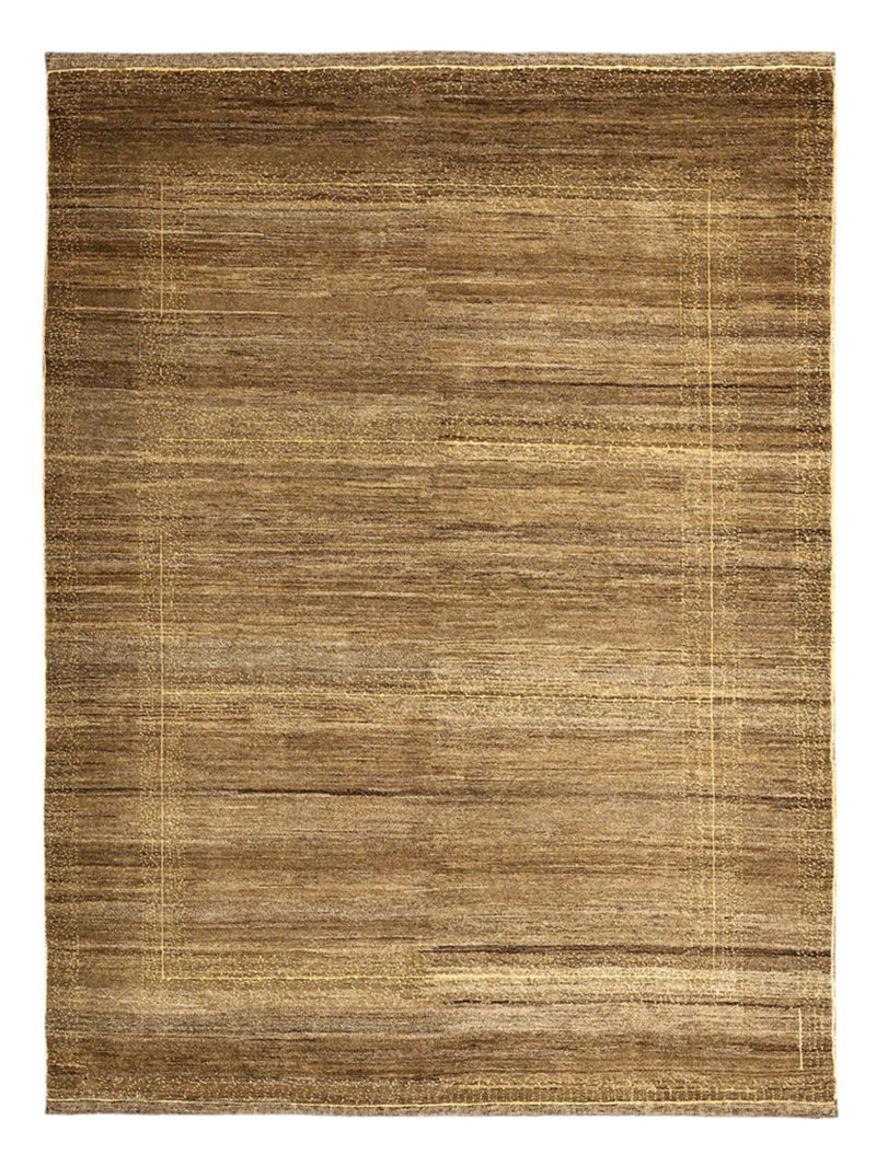 Gabbeh Tapijt - Loribaft Perzisch - 227 x 173 cm - donker beige