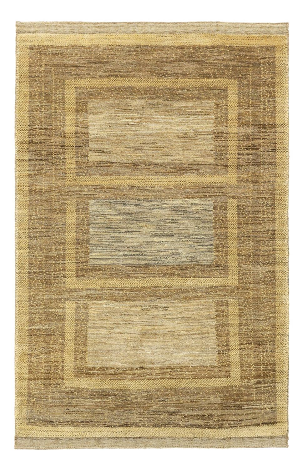 Gabbeh Tapijt - Loribaft Perzisch - 147 x 101 cm - zand