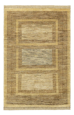 Gabbeh Tapijt - Loribaft Perzisch - 147 x 101 cm - zand