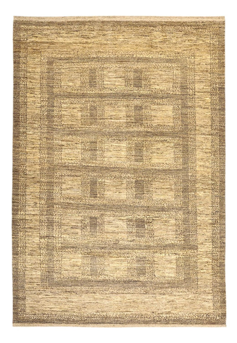 Gabbeh Tapijt - Loribaft Perzisch - 236 x 165 cm - donker beige
