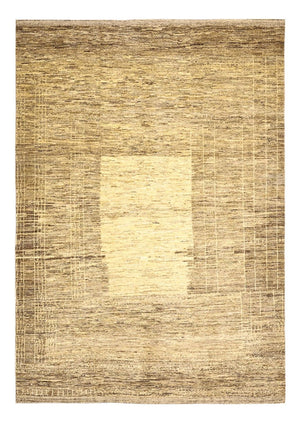 Gabbeh Tapijt - Loribaft Perzisch - 232 x 168 cm - donker beige